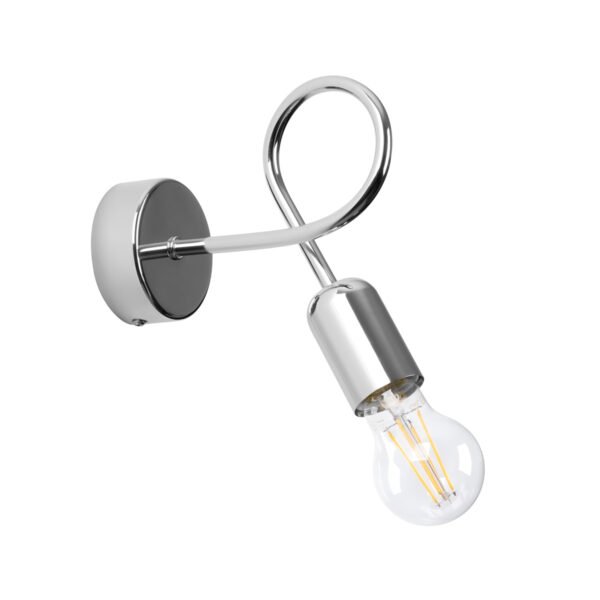 Wall Lamp Loop Chrome