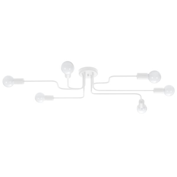 Chandelier Vector 6 White