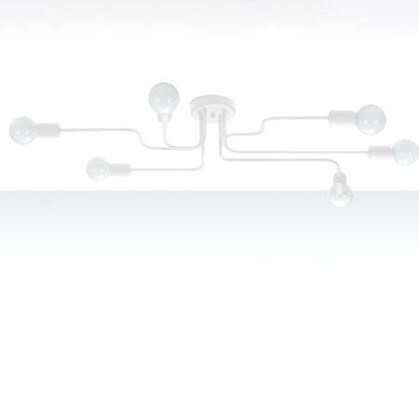 Chandelier Vector 6 White - Image 2