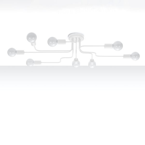 Chandelier Vector 8 White - Image 2