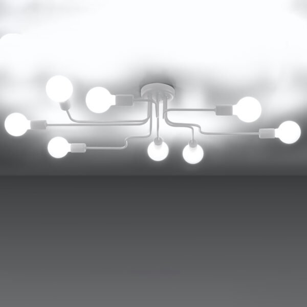 Chandelier Vector 8 White - Image 3