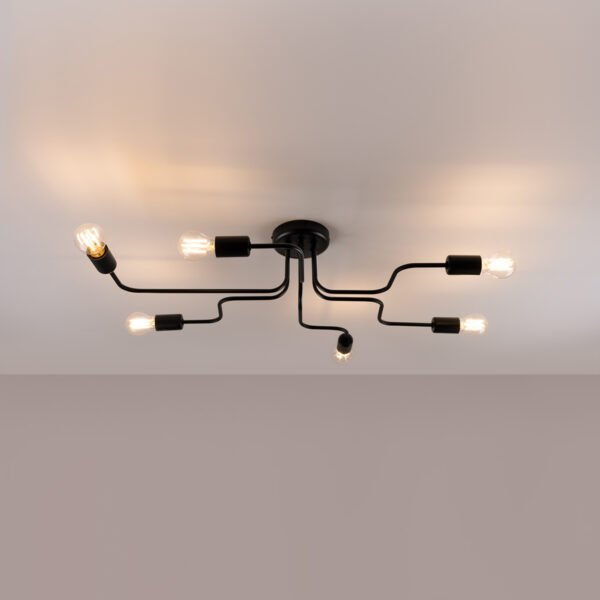 Chandelier Vector 6 Black - Image 3