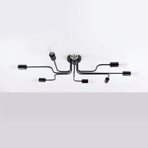 Chandelier Vector 8 Black - Image 2