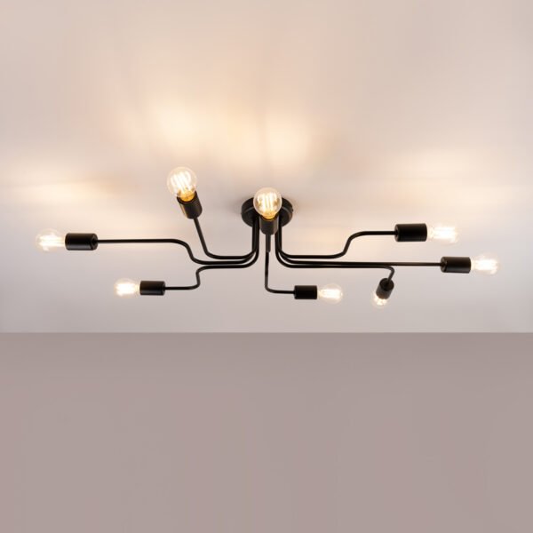 Chandelier Vector 8 Black - Image 3