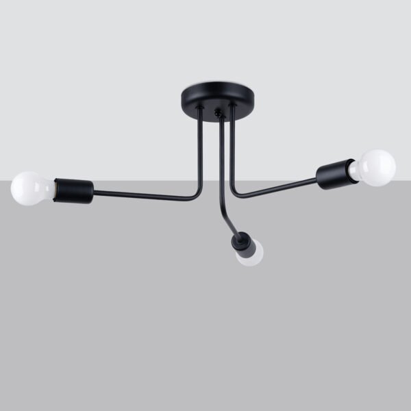 Chandelier Norah 3 Black - Image 2