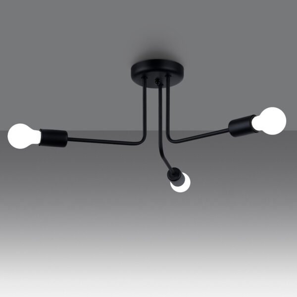 Chandelier Norah 3 Black - Image 3