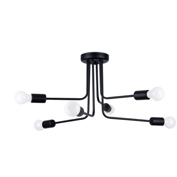 Chandelier Norah 6 Black