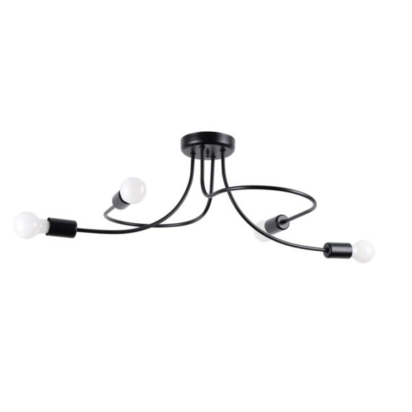 Chandelier Levar 4 Black