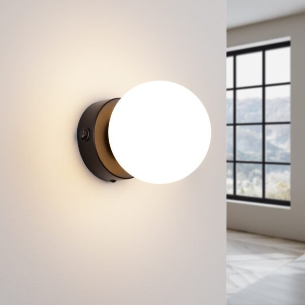 Wall Lamp Yoli 1 Black - Image 3