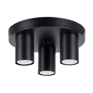 Ceiling Lamp Lagos 3p Black