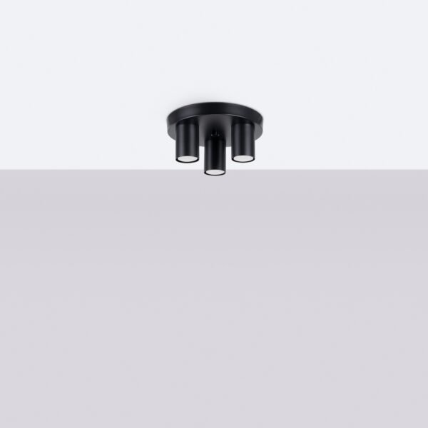 Ceiling Lamp Lagos 3p Black - Image 2