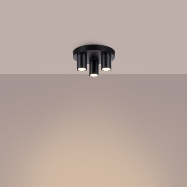 Ceiling Lamp Lagos 3p Black - Image 3