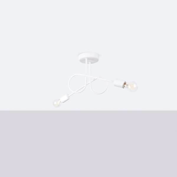 Chandelier Loop 2 White - Image 2
