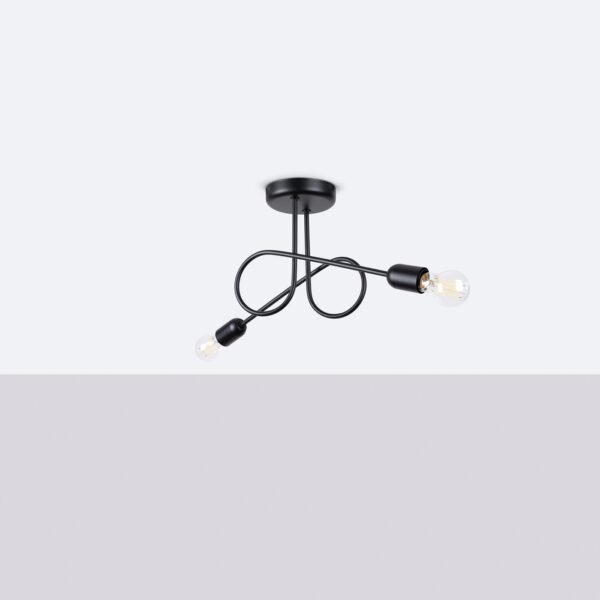 Chandelier Loop 2 Black - Image 2