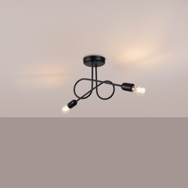 Chandelier Loop 2 Black - Image 3