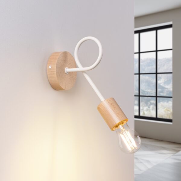 Wall Lamp Ember White - Image 3