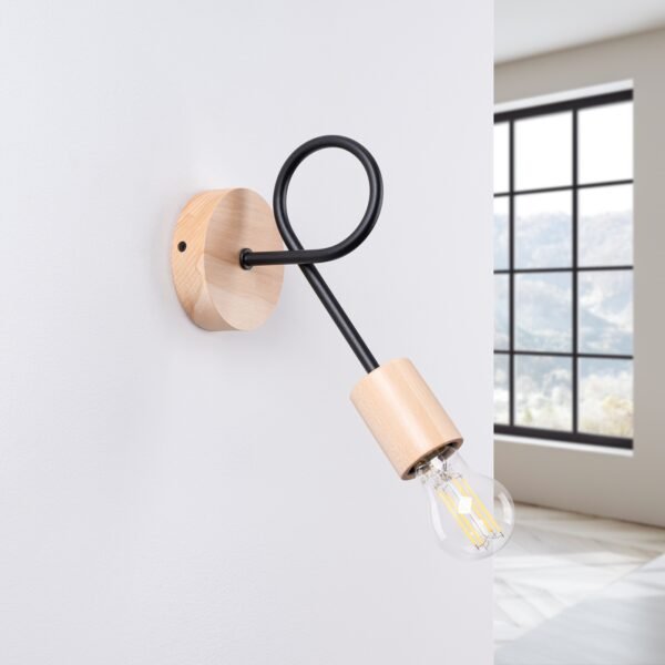 Wall Lamp Ember Schwarz - Image 2