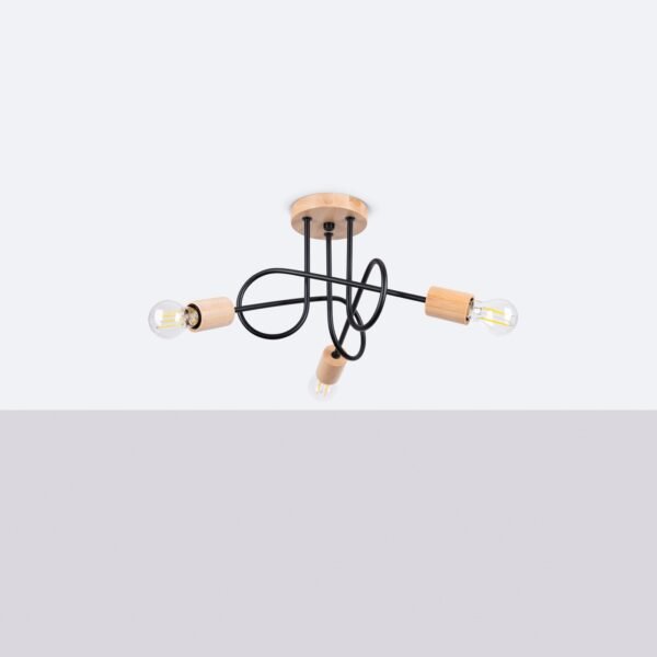 Chandelier Ember 3 Schwarz - Image 2