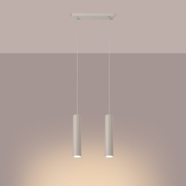 Pendant Lamp Lagos 2 Beige - Image 3
