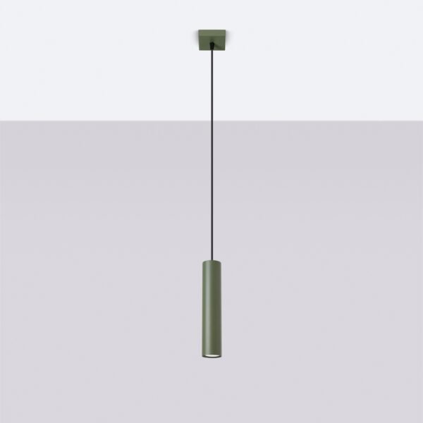 Pendant Lamp Lagos 1 Olive Green - Image 2