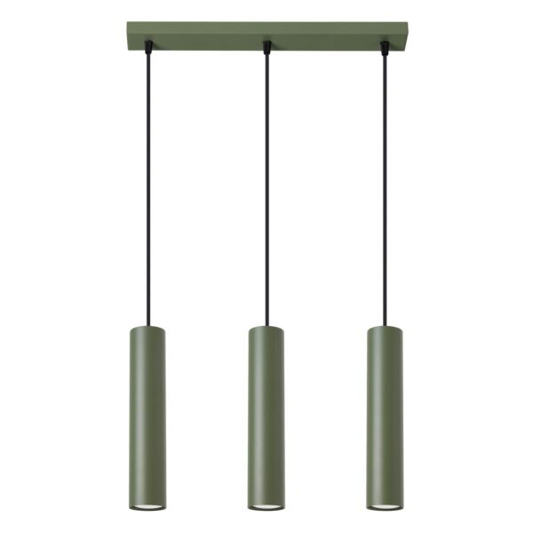 Pendant Lamp Lagos 3l Olive Green
