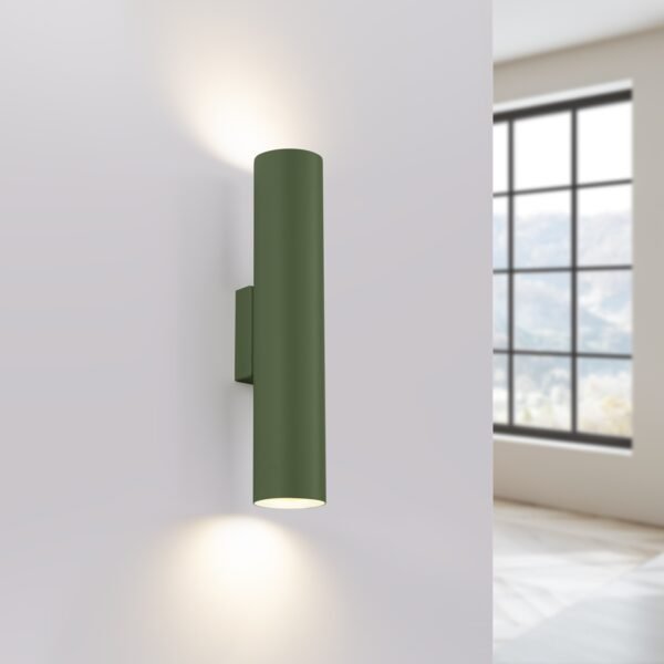 Wall Lamp Lagos 2 Olive Green - Image 3