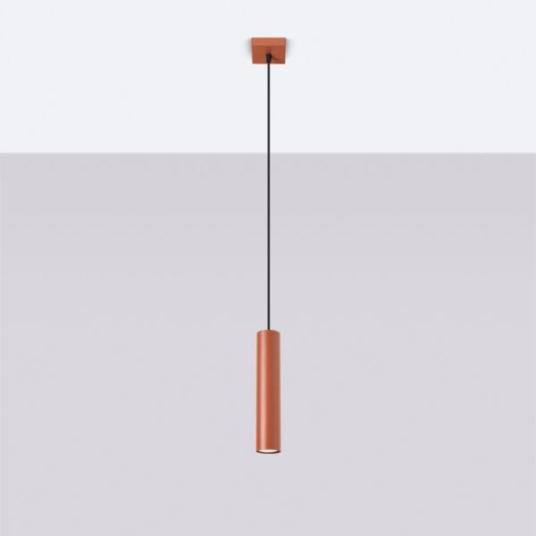 Pendant Lamp Lagos 1 Red Ochre - Image 2