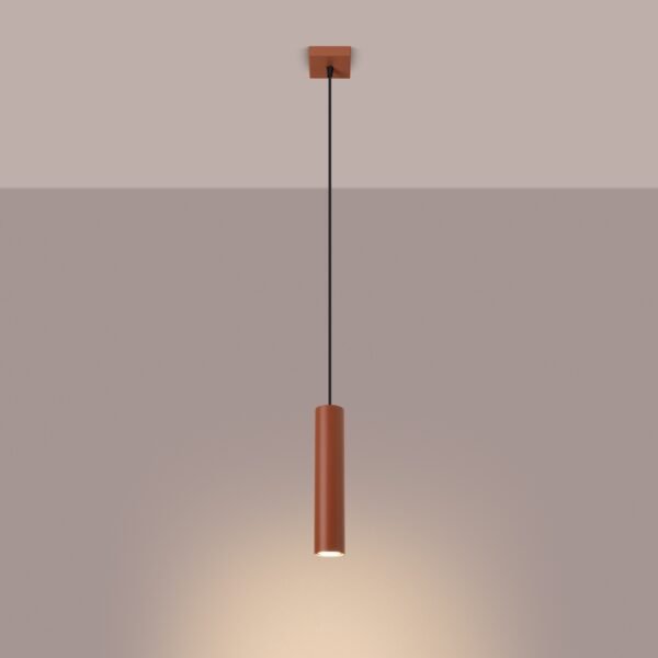 Pendant Lamp Lagos 1 Red Ochre - Image 3