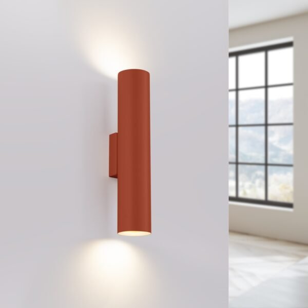 Wall Lamp Lagos 2 Red Ochre - Image 3