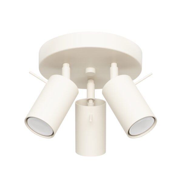 Ceiling Lamp Ring 3p Beige