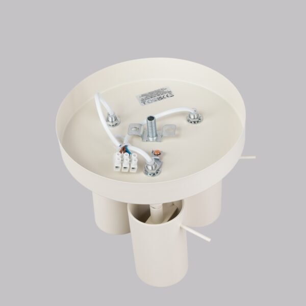 Ceiling Lamp Ring 3p Beige - Image 4