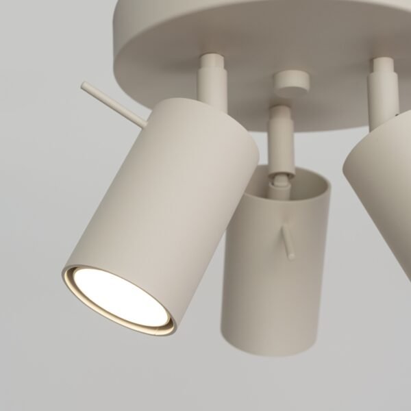 Ceiling Lamp Ring 3p Beige - Image 6