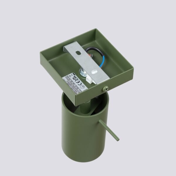 Wall Lamp Ring Olive Green - Image 4