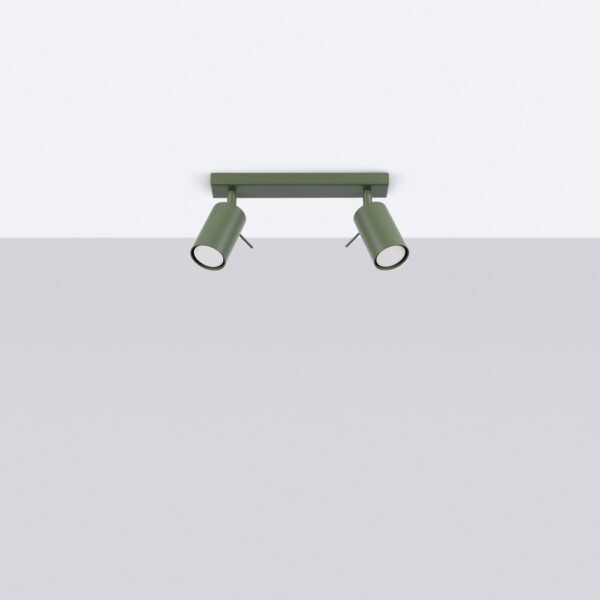 Ceiling Lamp Ring 2 Olive Green - Image 2