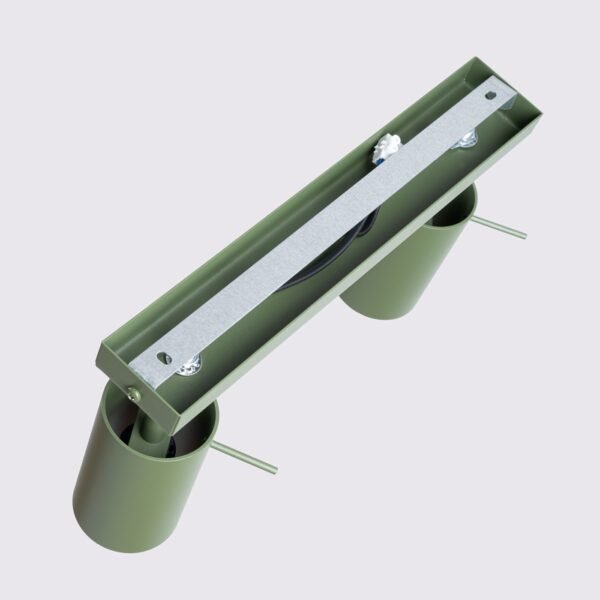 Ceiling Lamp Ring 2 Olive Green - Image 4
