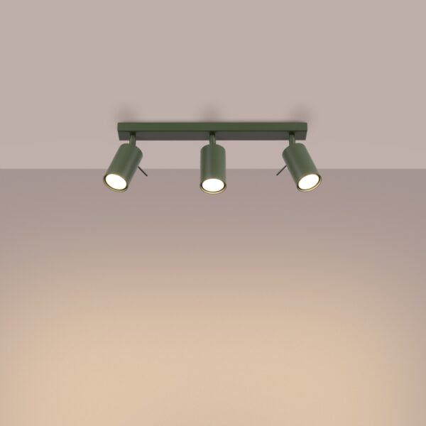 Ceiling Lamp Ring 3l Olive Green - Image 3
