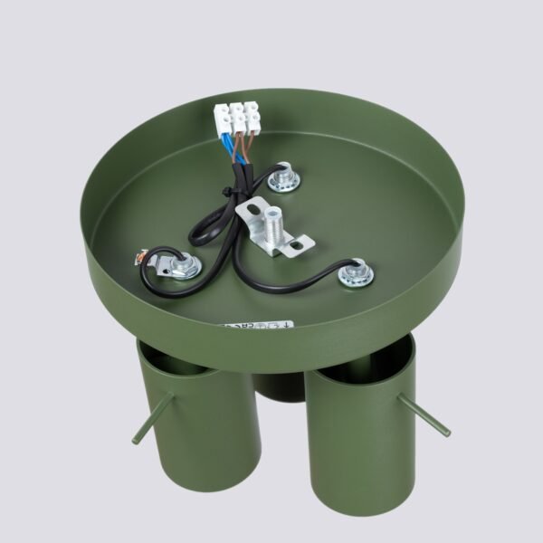 Ceiling Lamp Ring 3p Olive Green - Image 4