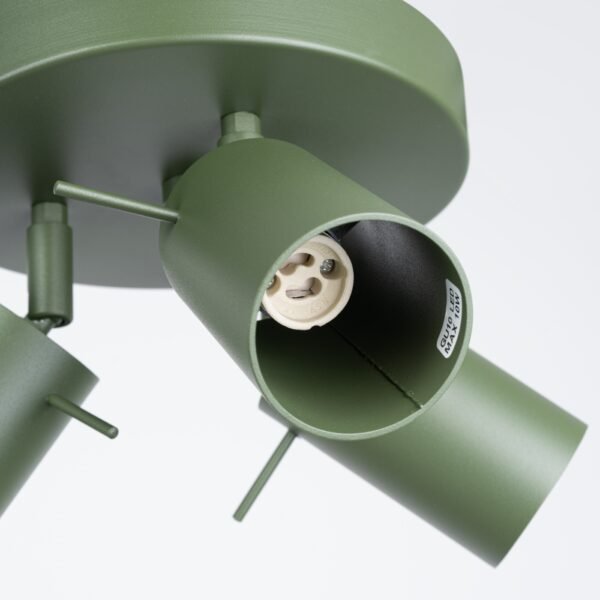 Ceiling Lamp Ring 3p Olive Green - Image 5