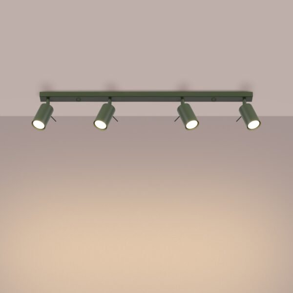 Ceiling Lamp Ring 4l Olive Green - Image 3