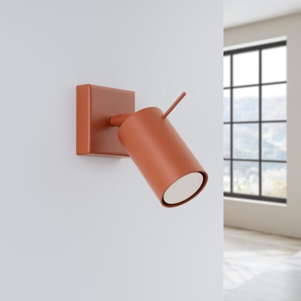 Wall Lamp Ring Red Ochra - Image 2