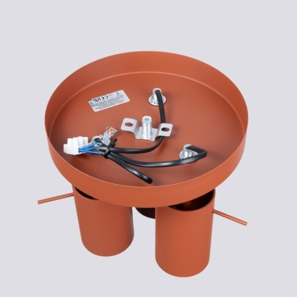 Ceiling Lamp Ring 3p Red Ochra - Image 4