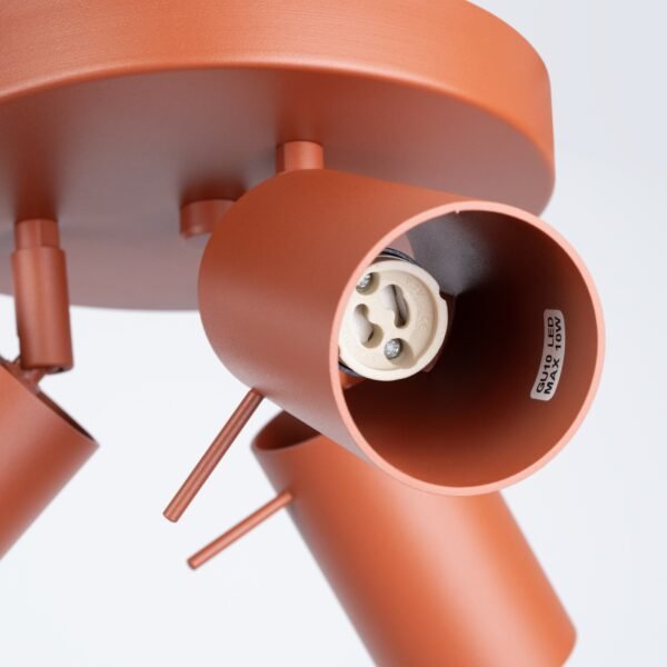 Ceiling Lamp Ring 3p Red Ochra - Image 5