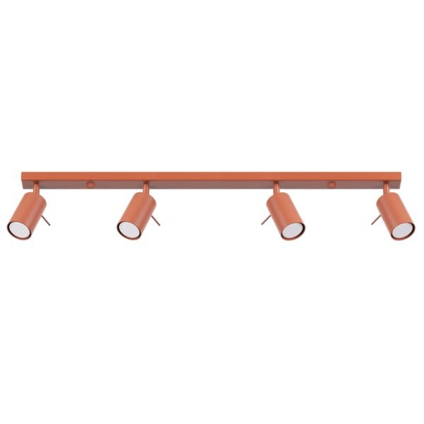 Ceiling Lamp Ring 4l Red Ochra