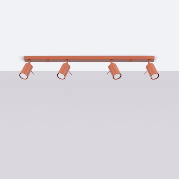 Ceiling Lamp Ring 4l Red Ochra - Image 2