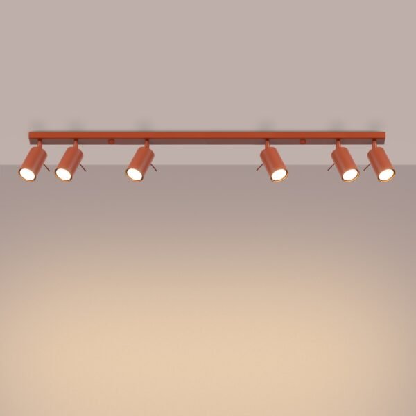 Ceiling Lamp Ring 6l Red Ochra - Image 3