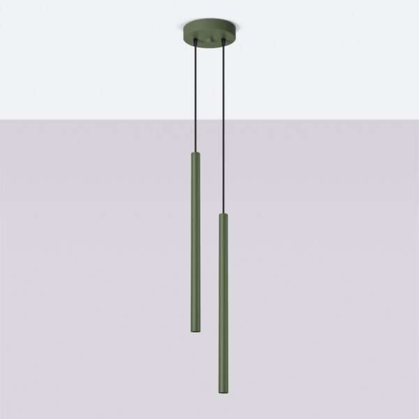 Pendant Lamp Pastelo 2 Olive Green - Image 2