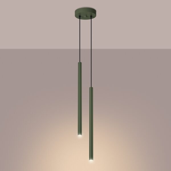 Pendant Lamp Pastelo 2 Olive Green - Image 3