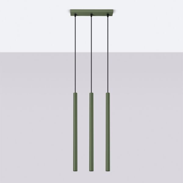 Pendant Lamp Pastelo 3 Olive Green - Image 2