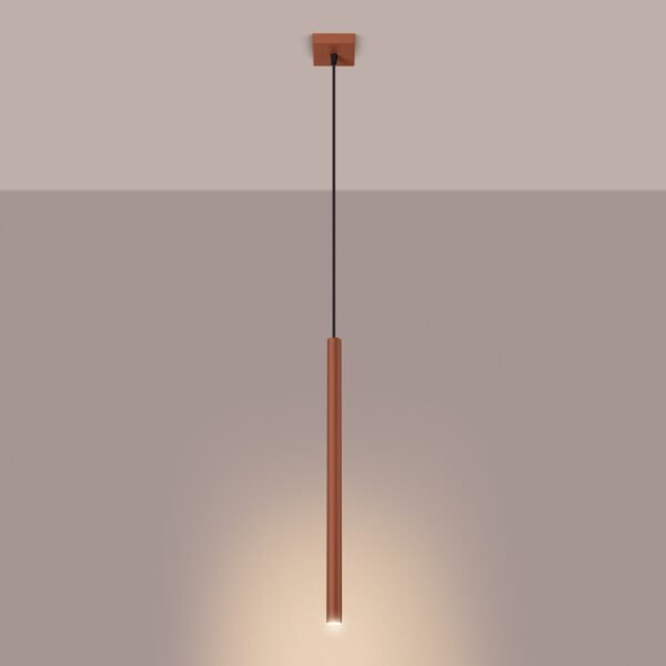 Pendant Lamp Pastelo 1 Red Ochre - Image 3