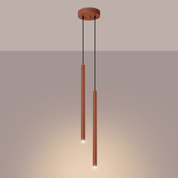 Pendant Lamp Pastelo 2 Red Ochre - Image 3